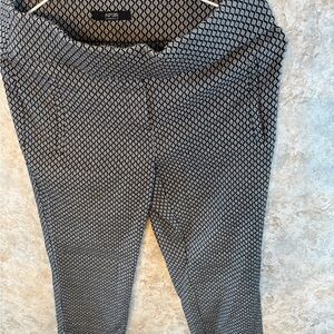 Apt. 9 Monochrome Patterned Women's Trousers